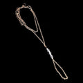 Cadena de Tobillo Oro y Plata para Mujer oro