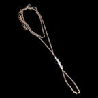 Cadena de Tobillo Oro y Plata para Mujer oro