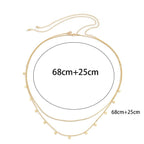 Cadena de Vientre para Mujer Oro & Plata