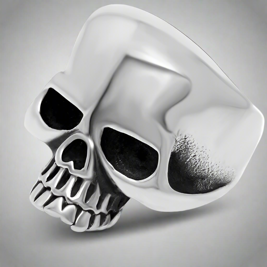 Anillo de sello Cabeza de Calavera