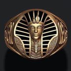 Anillo de sello Cabeza de Faraón