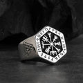 Anillo Vikingo de Plata para Hombre
