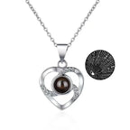 Cofre Amor Eterno con Rosa y Collar