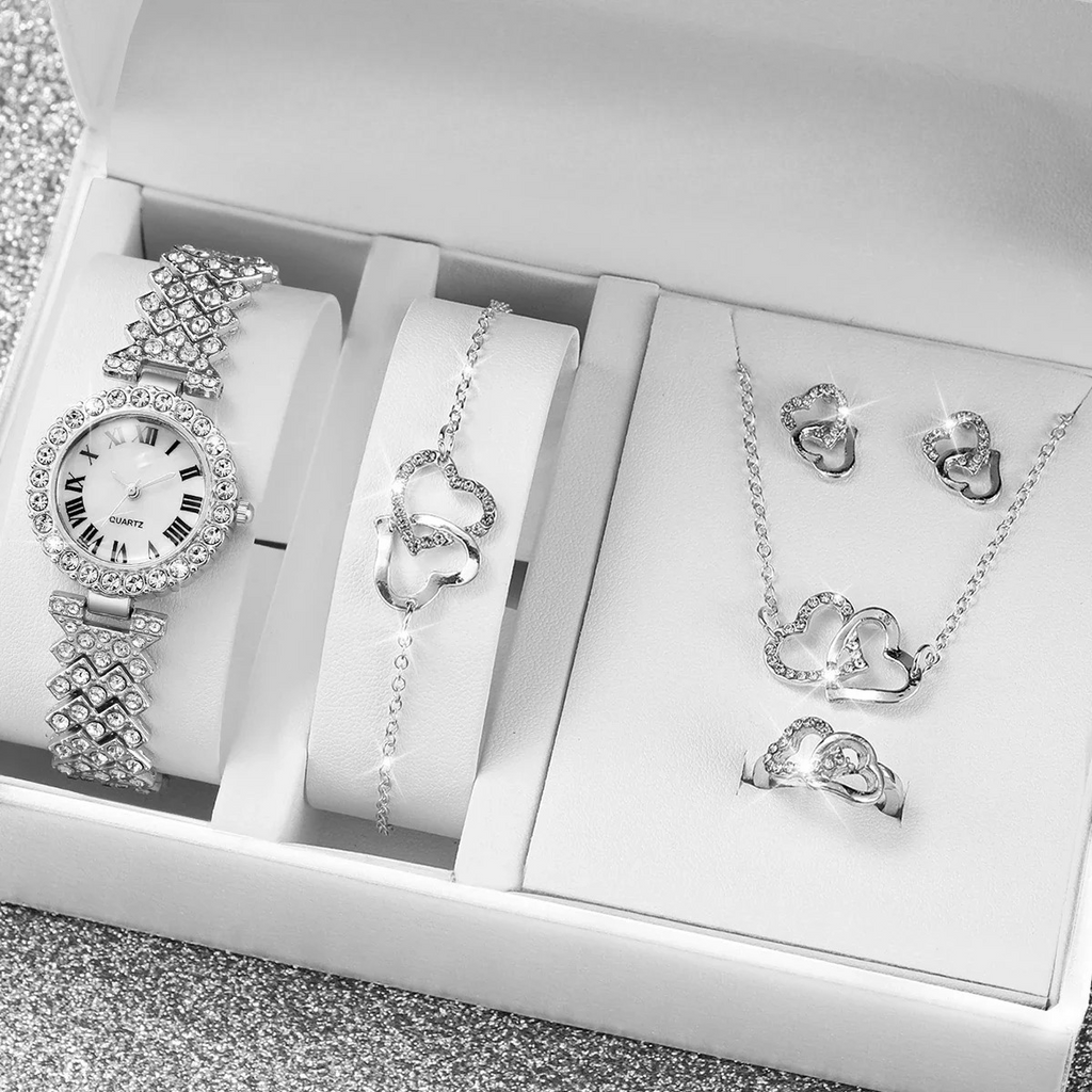 Estuche de 5 Joyas Corazón