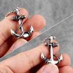 Collier ancre homme