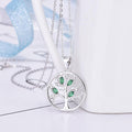 Collar Árbol de la Vida Mujer verde
