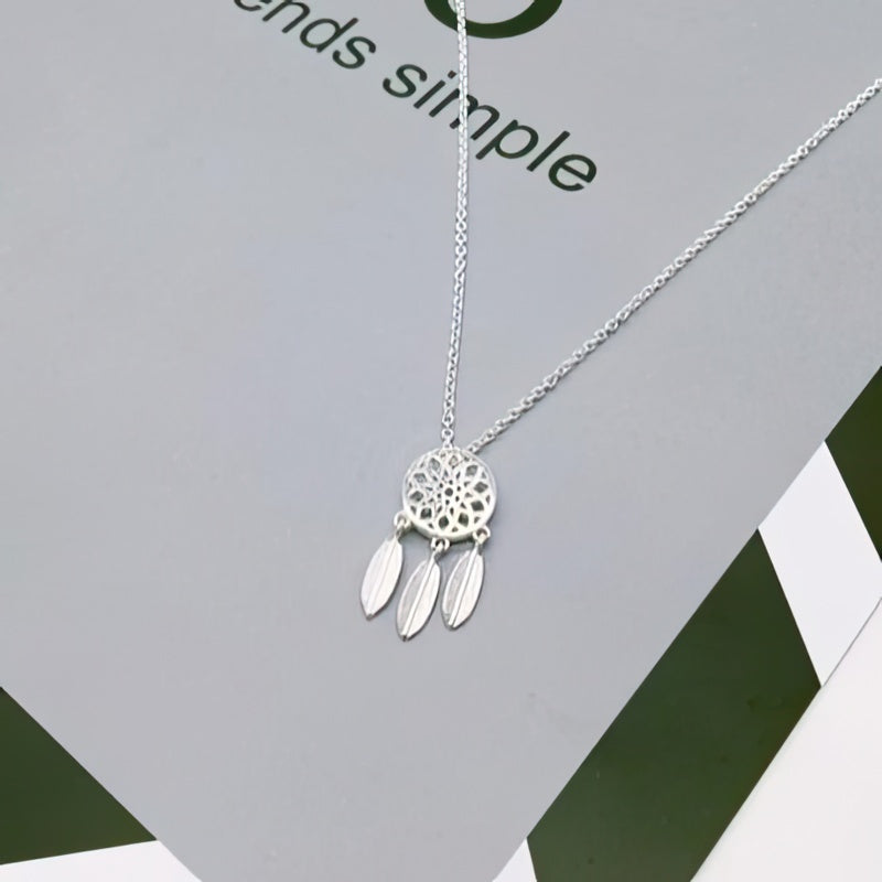 Collar Atrapasueños Plata
