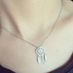 Collar Atrapasueños Plata