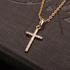 Collar con Cruz de oro