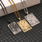 Collar con bonito colgante del signo zodiacal astrológico