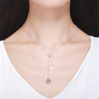 Collar con Colgante Largo Árbol de la Vida