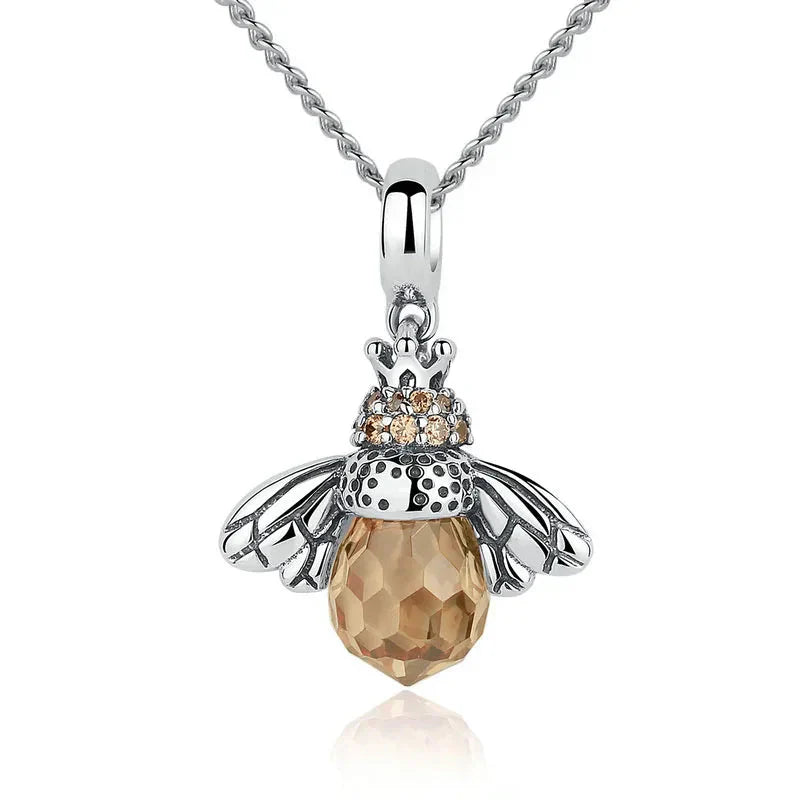 Collier avec pendentif abeille femme
