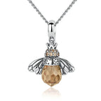 Collier avec pendentif abeille femme