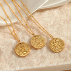 Collar con Colgante de Constelación Signo del Zodiaco