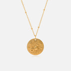 Collar con Colgante de Constelación Signo del Zodiaco