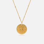 Collar con Colgante de Constelación Signo del Zodiaco