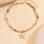 Collar con Colgante de Concha Estrella de Mar