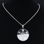 Collar con Colgante Cubo de Metatrón para Hombre o Mujer plata