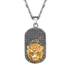 Collar con Colgante de Estilo Signo del Zodiaco Astrológico