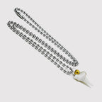 Collar con Colgante Diente de Tiburón Blanco