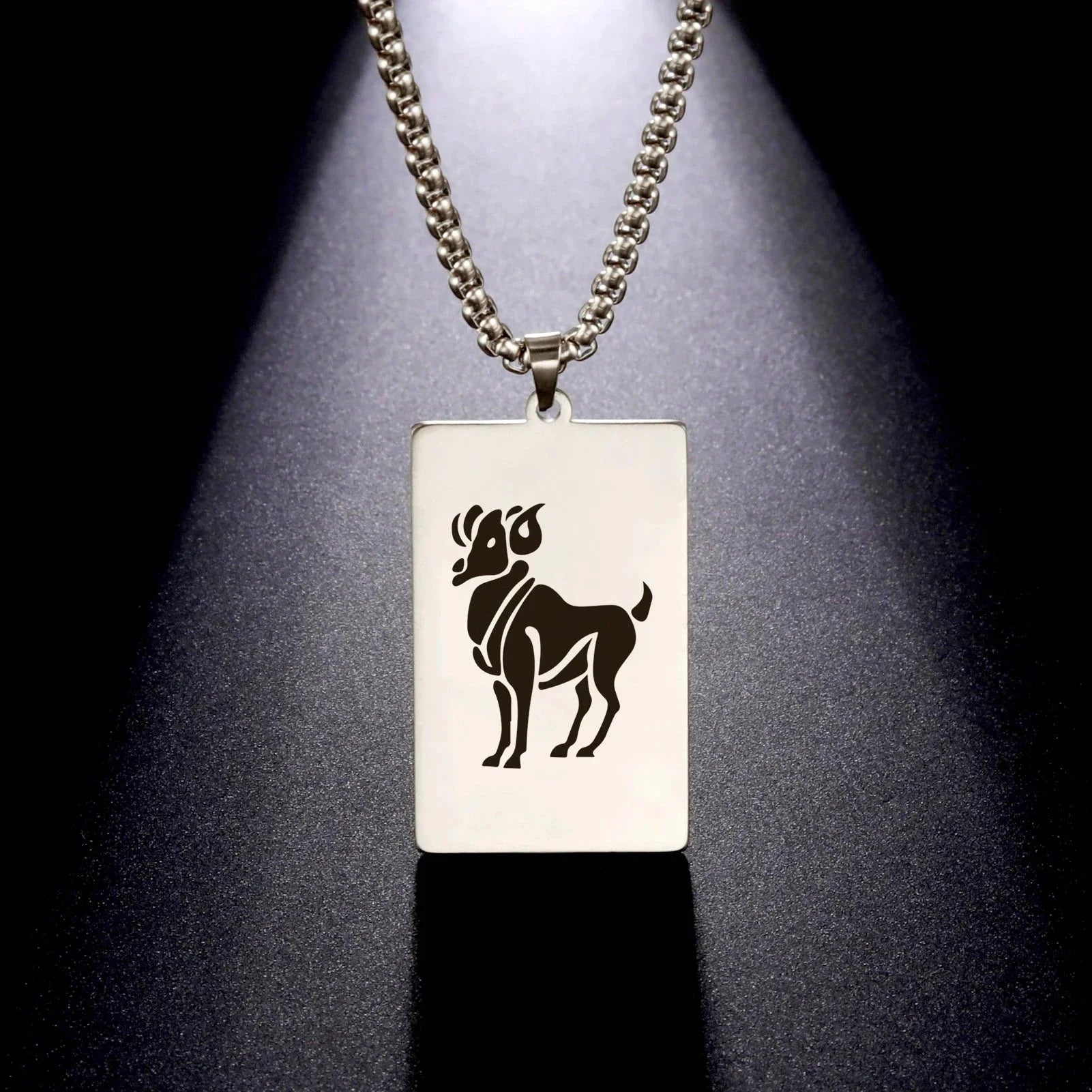 Collar con Colgante Elegante Signo del Zodíaco Astrológico