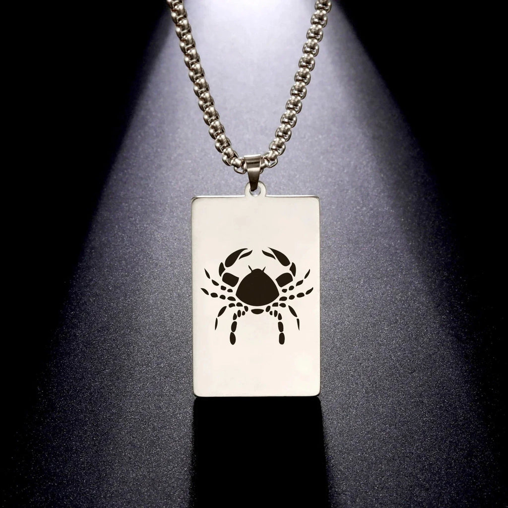 Collar con Colgante Elegante Signo del Zodíaco Astrológico