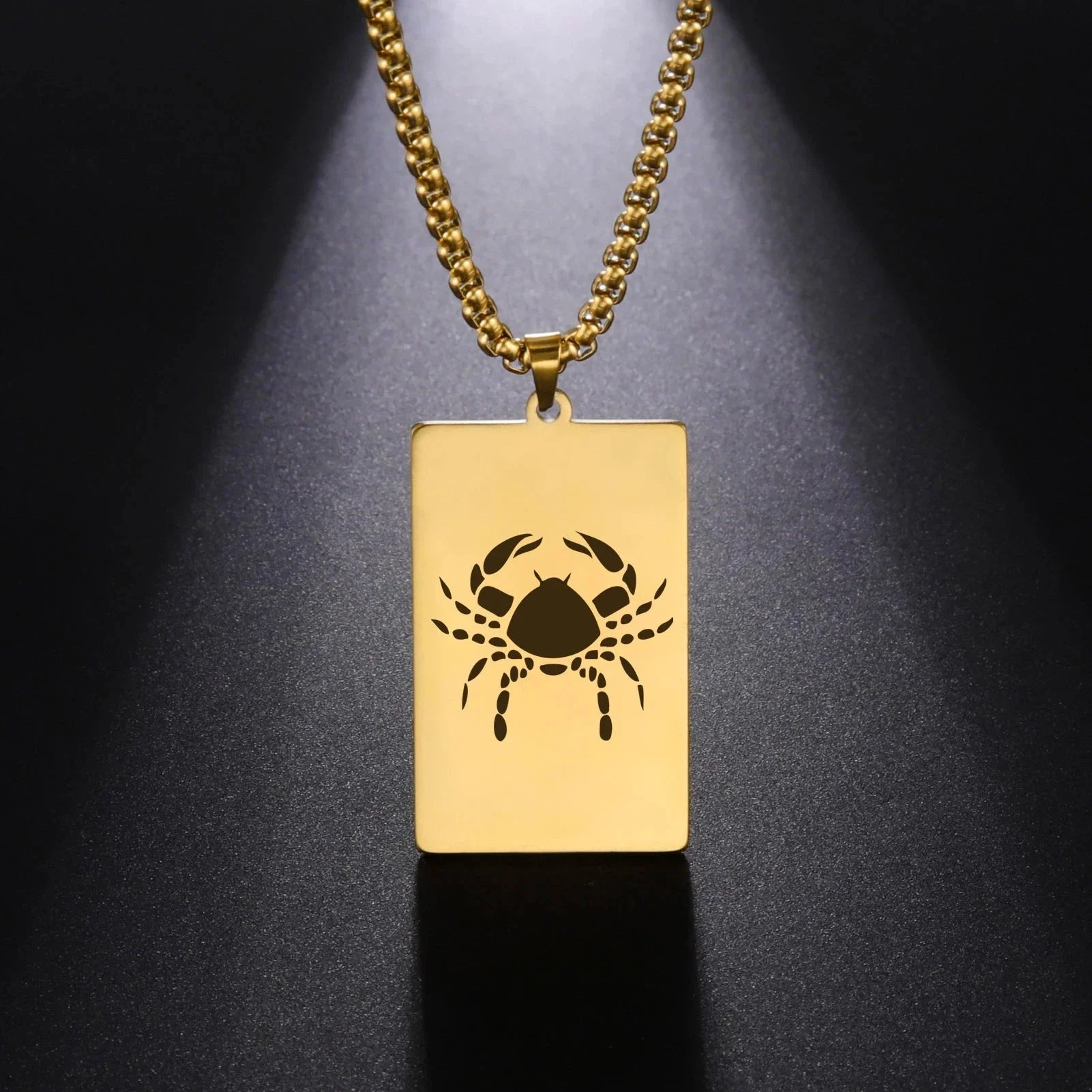 Collar con Colgante Elegante Signo del Zodíaco Astrológico