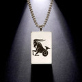 Collar con Colgante Elegante Signo del Zodíaco Astrológico