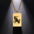 Collar con Colgante Elegante Signo del Zodíaco Astrológico