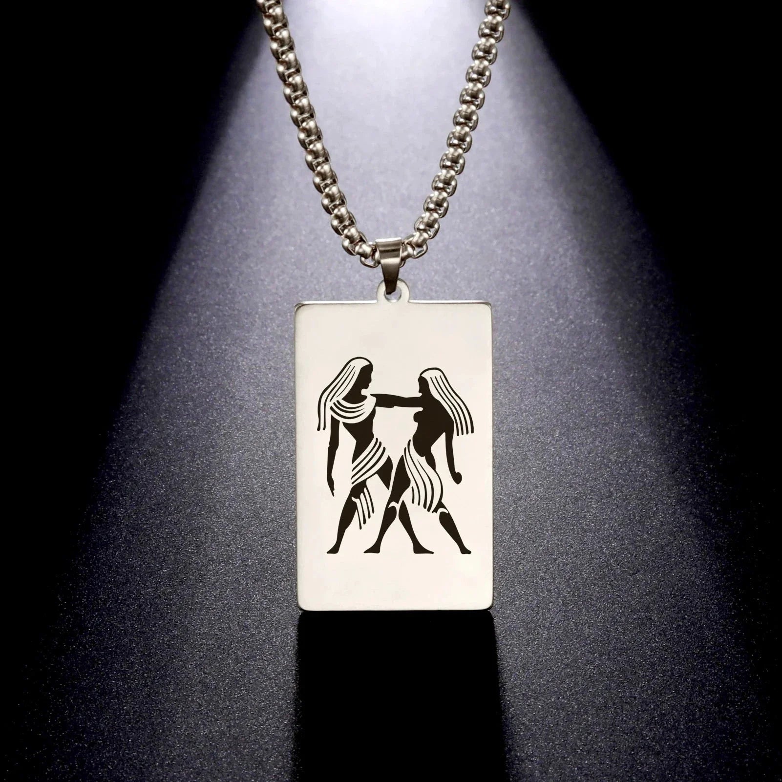 Collar con Colgante Elegante Signo del Zodíaco Astrológico
