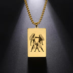 Collar con Colgante Elegante Signo del Zodíaco Astrológico