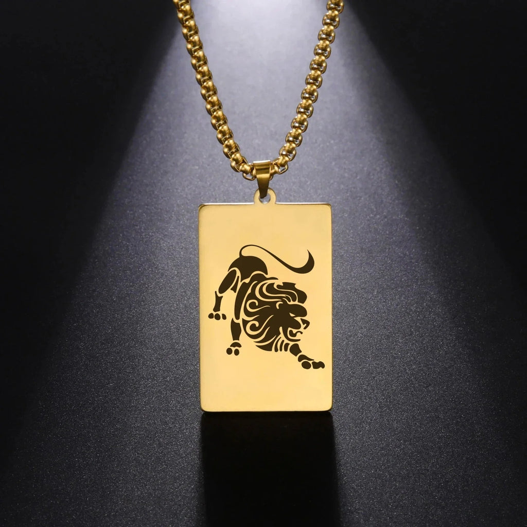Collar con Colgante Elegante Signo del Zodíaco Astrológico