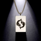 Collar con Colgante Elegante Signo del Zodíaco Astrológico
