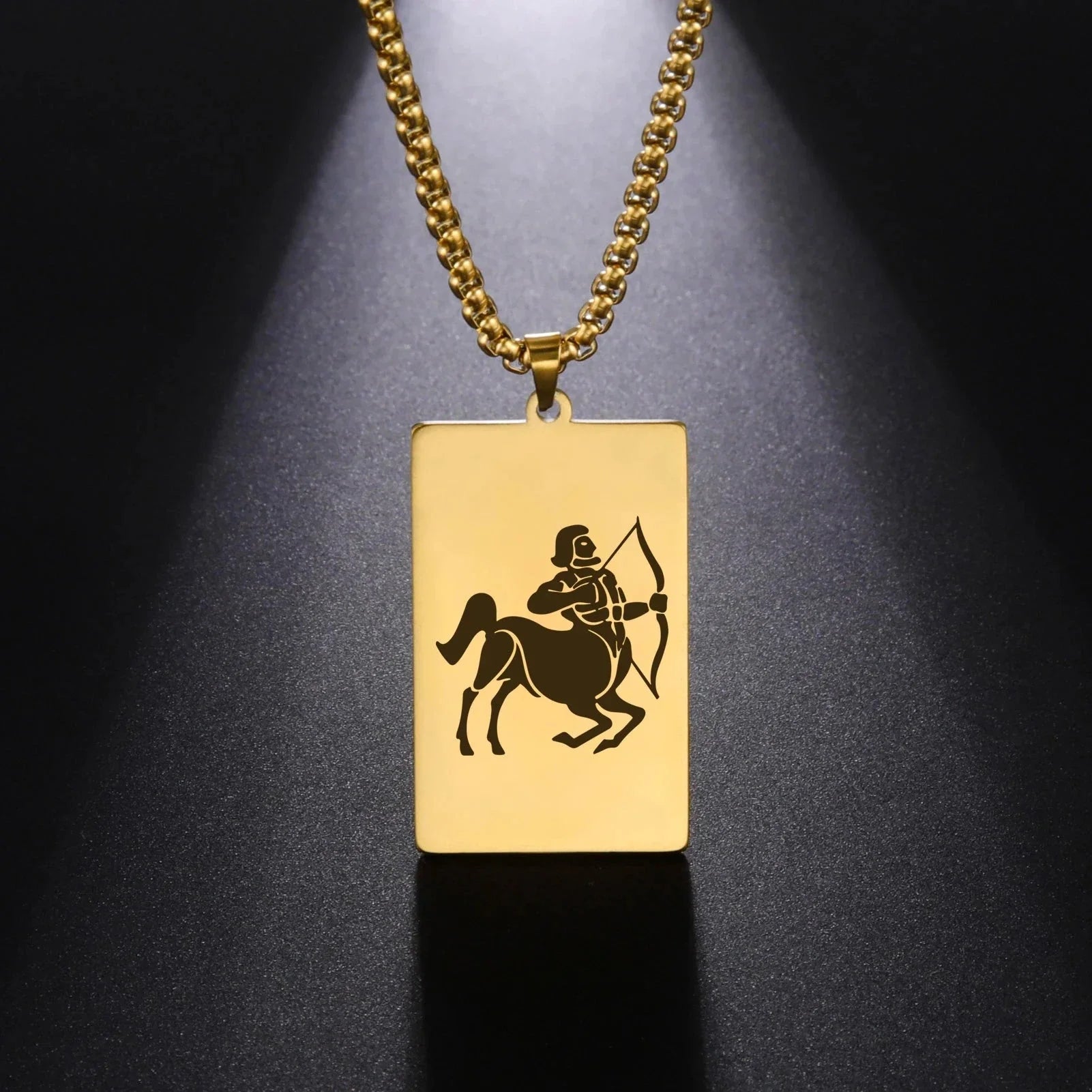 Collar con Colgante Elegante Signo del Zodíaco Astrológico