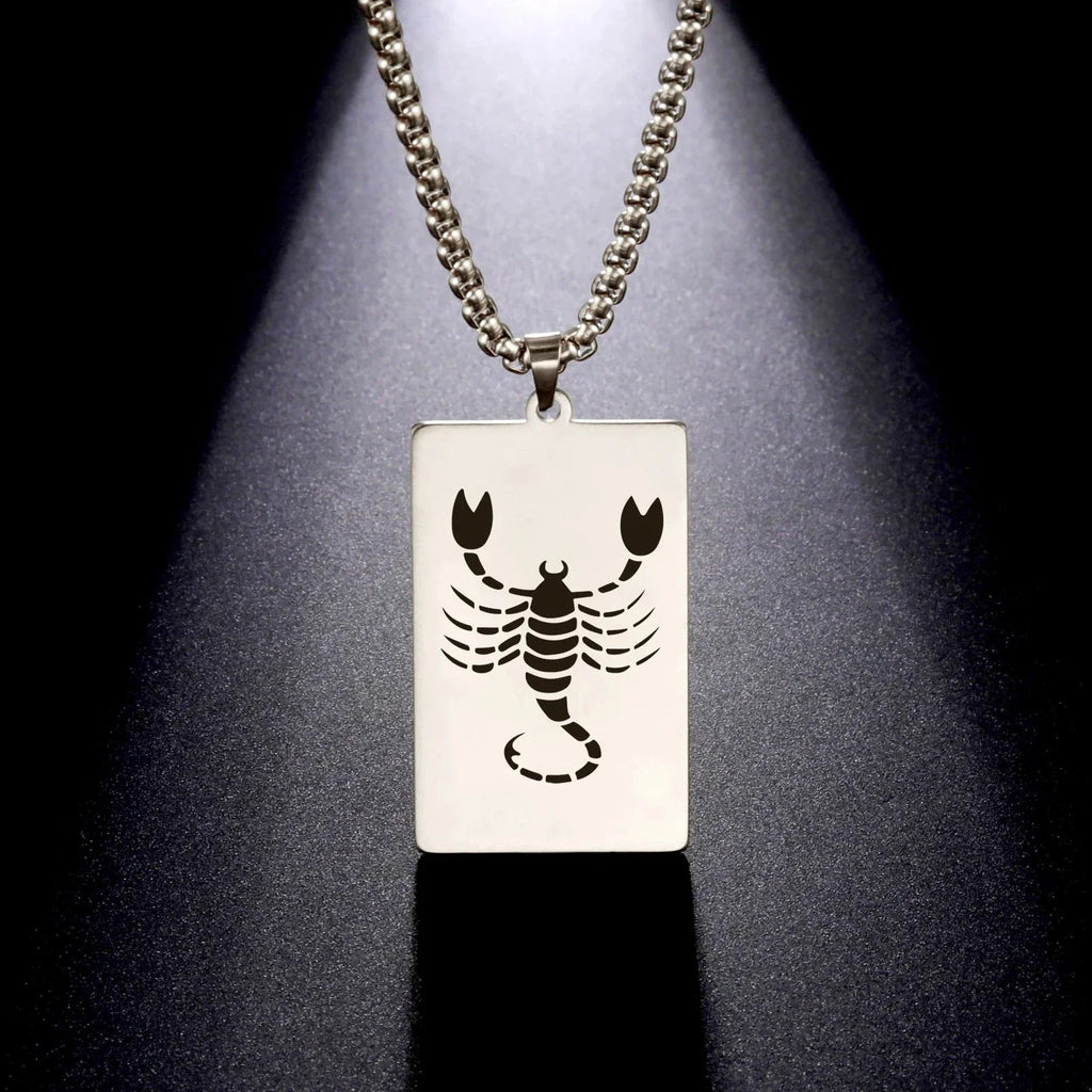 Collar con Colgante Elegante Signo del Zodíaco Astrológico