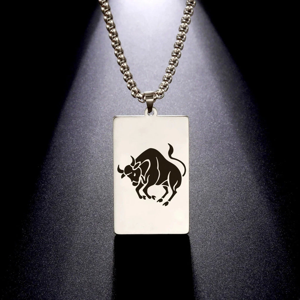 Collar con Colgante Elegante Signo del Zodíaco Astrológico
