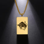 Collar con Colgante Elegante Signo del Zodíaco Astrológico
