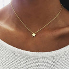 Collar con Colgante Estrella de oro