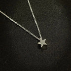 Collar con Colgante Estrella de plata