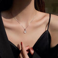 Collar con Colgante Fertilidad Piedra de Luna Mujer