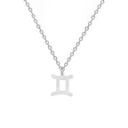 Collar con Colgante Dorado Signo del Zodíaco