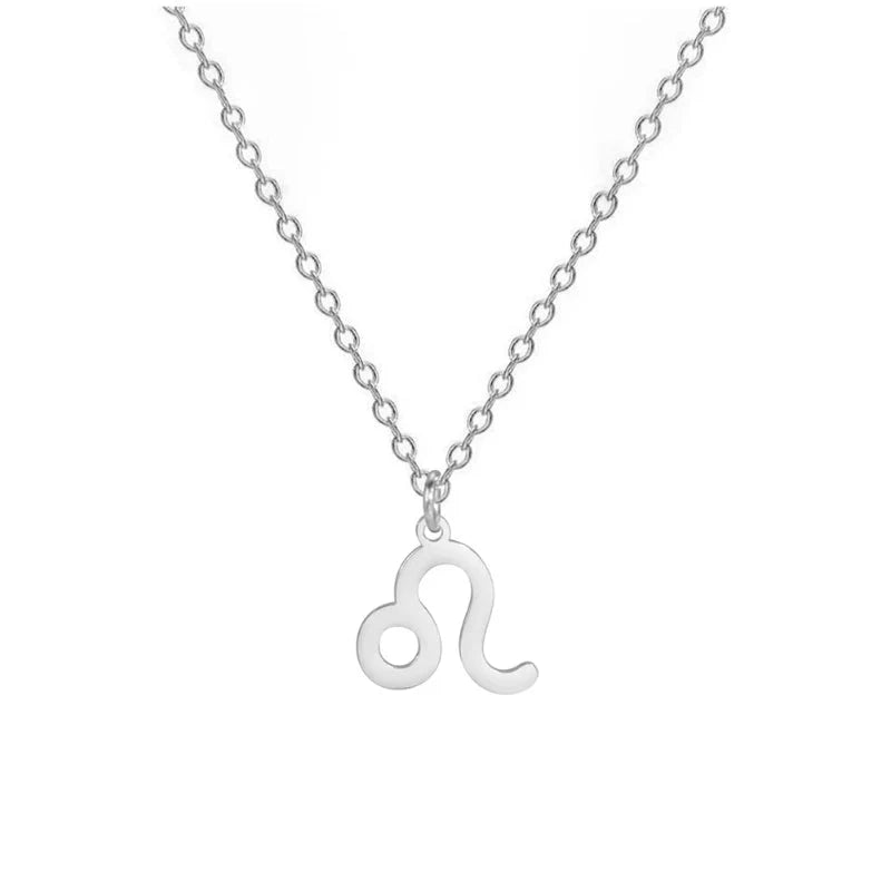 Collar con Colgante Dorado Signo del Zodíaco