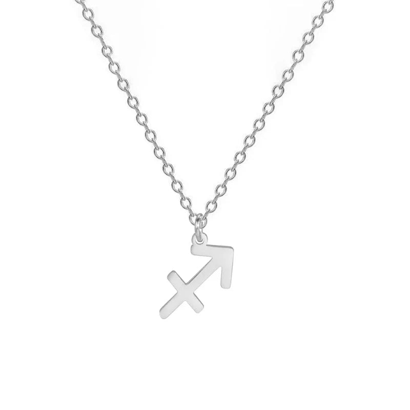 Collar con Colgante Dorado Signo del Zodíaco