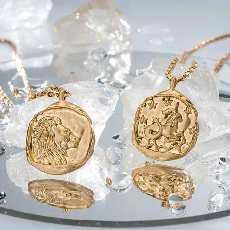 Collar con Colgante Signo del Zodiaco