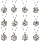 Collar con Colgante Signo del Zodiaco Astrológico para Hombre o Mujer
