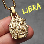 Collar con Colgante de Signo del Zodiaco