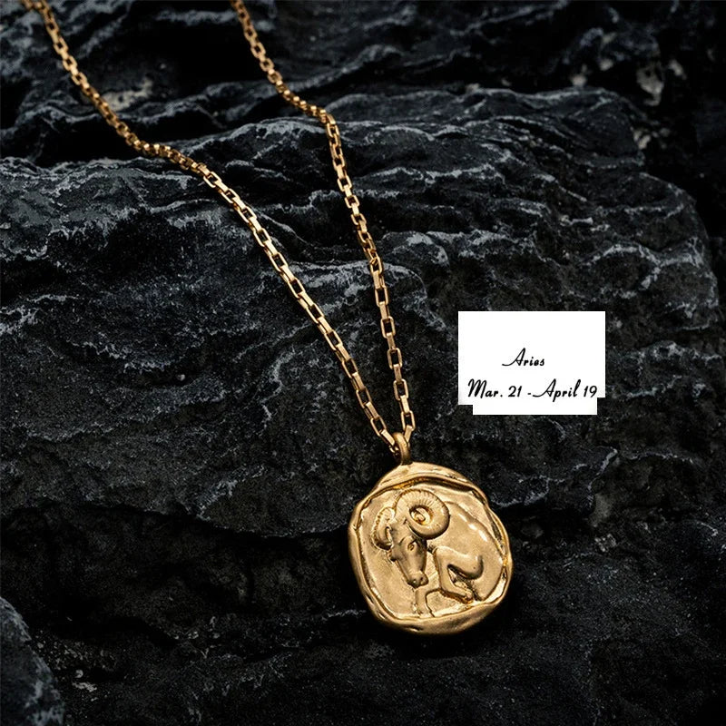 Collar con Colgante Signo del Zodiaco