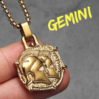 Collar con Colgante de Signo del Zodiaco