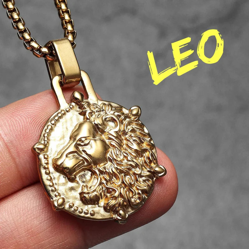 Collar con Colgante de Signo del Zodiaco