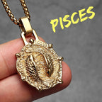 Collar con Colgante de Signo del Zodiaco
